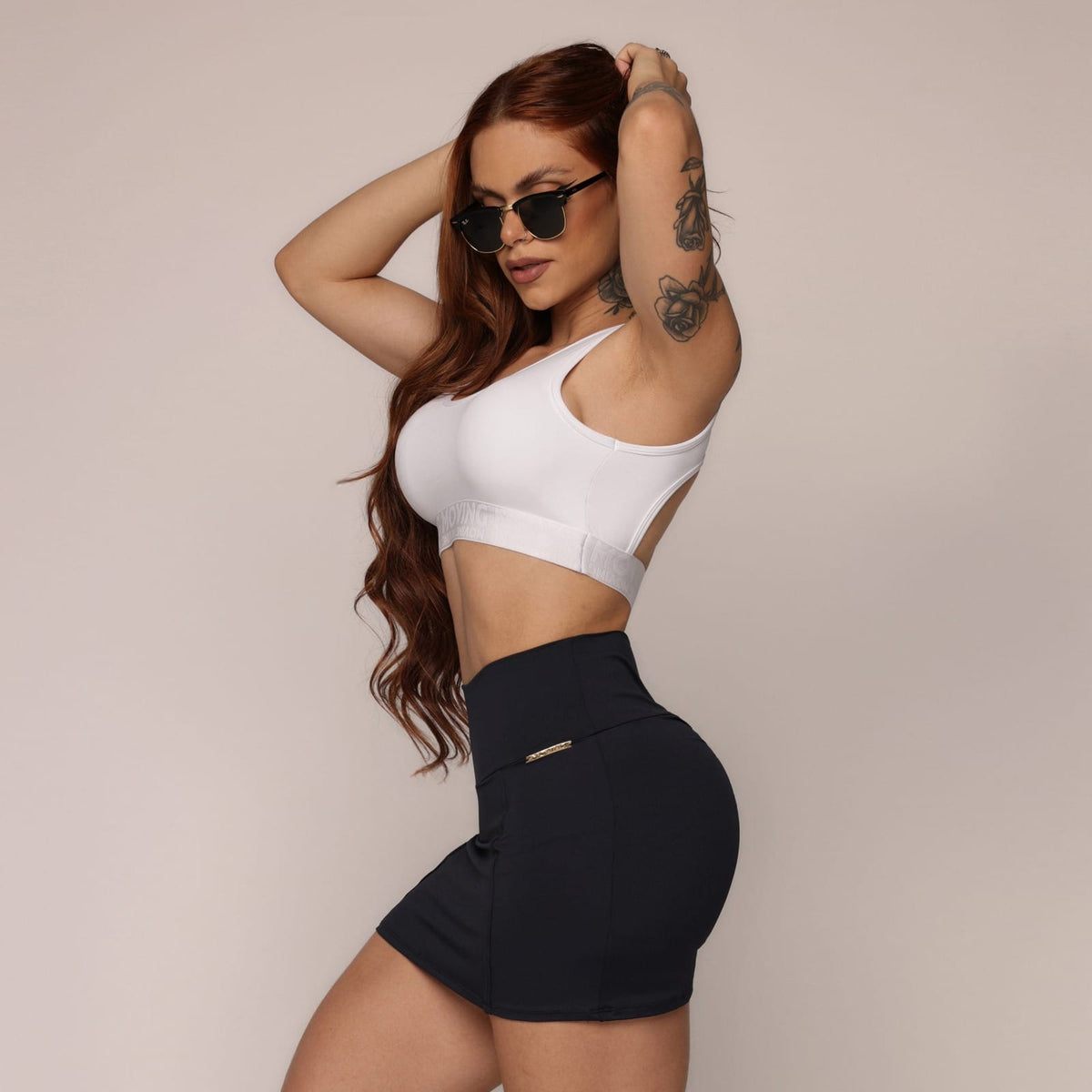 Tennis skirt/short black