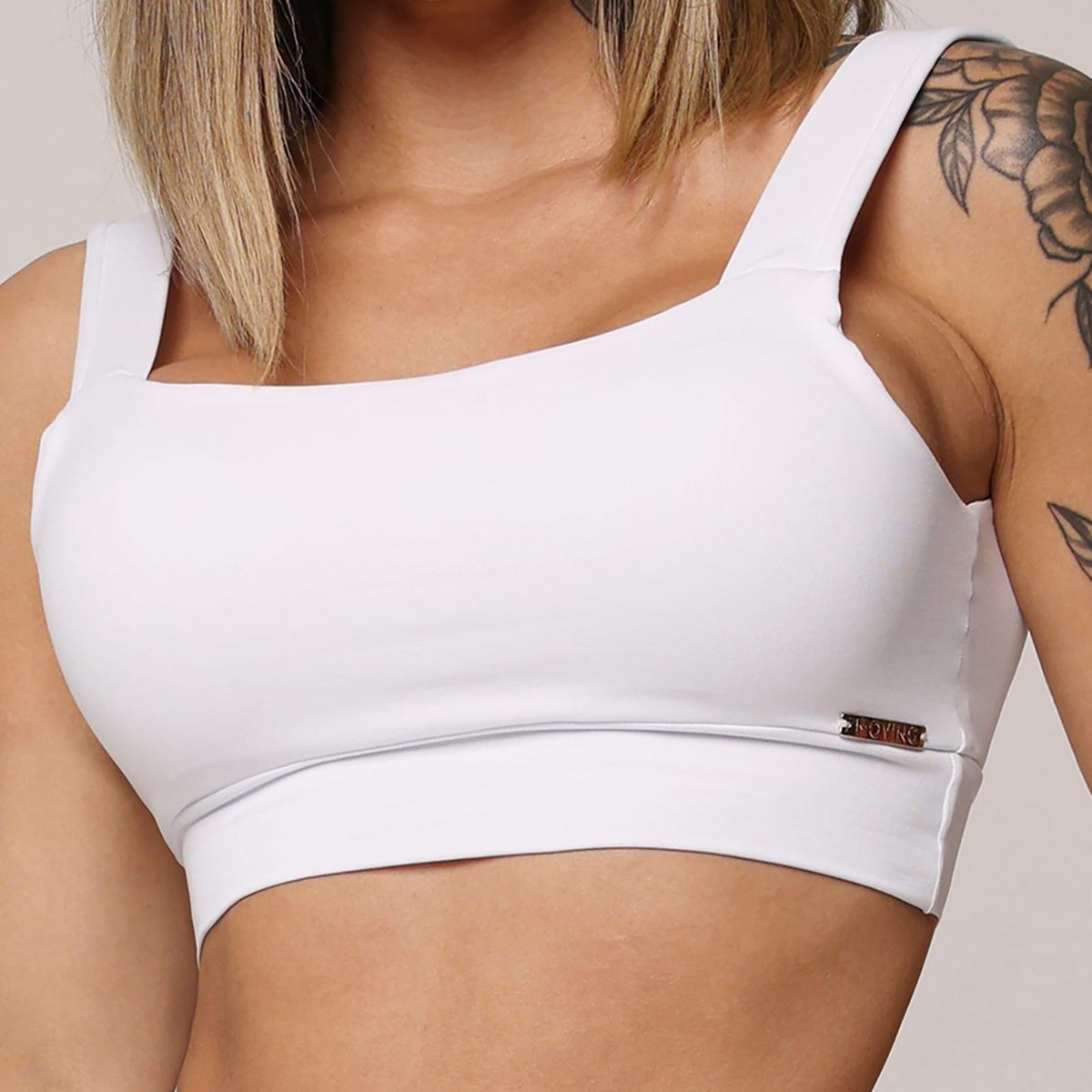 Crop top white