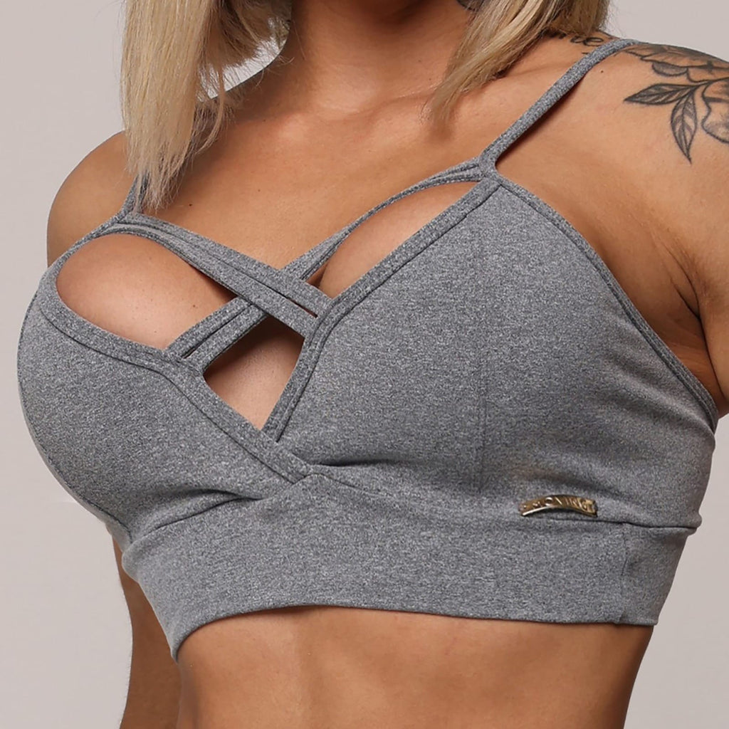 Crop top grey