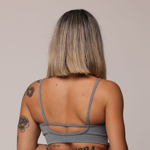 Crop top grey