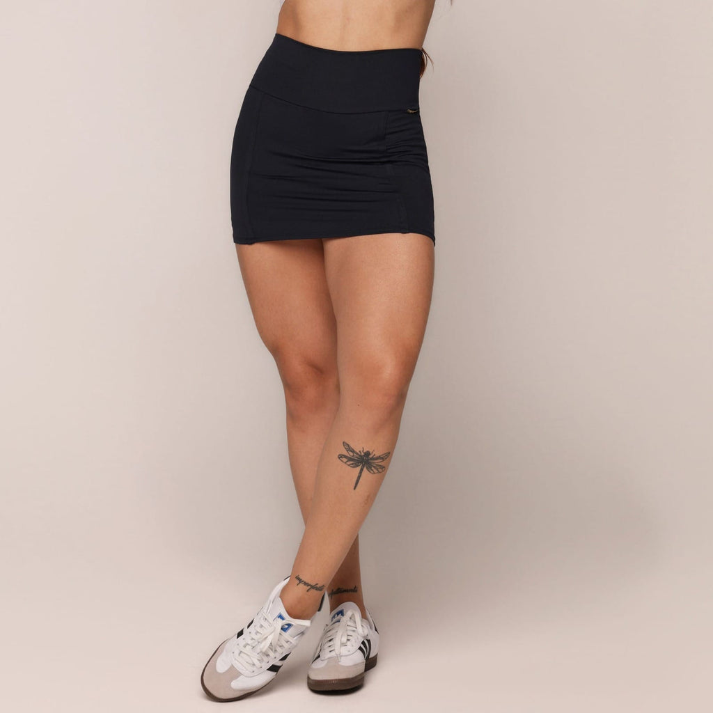 Tennis skirt/short black