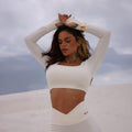 Long Sleeved top off-white