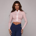 Long sleeved top baby pink