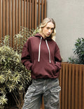 Oversized hoodie brown (unisex)