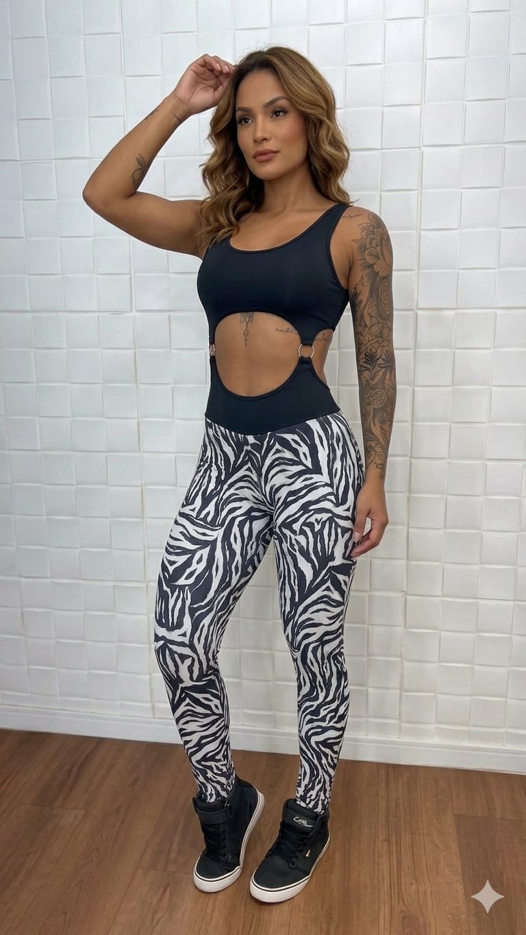 Jumpsuit zebra