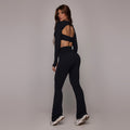 Flare legging black