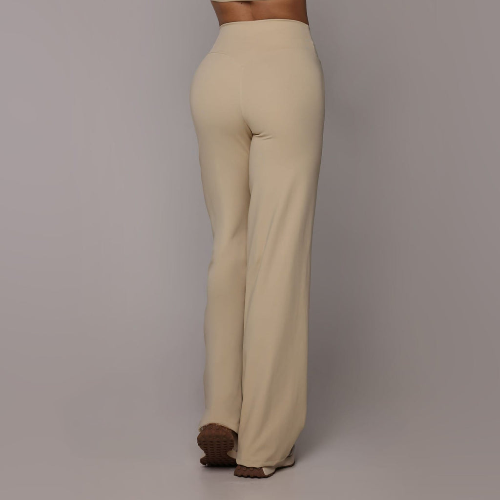 Wide flare legging vanilla