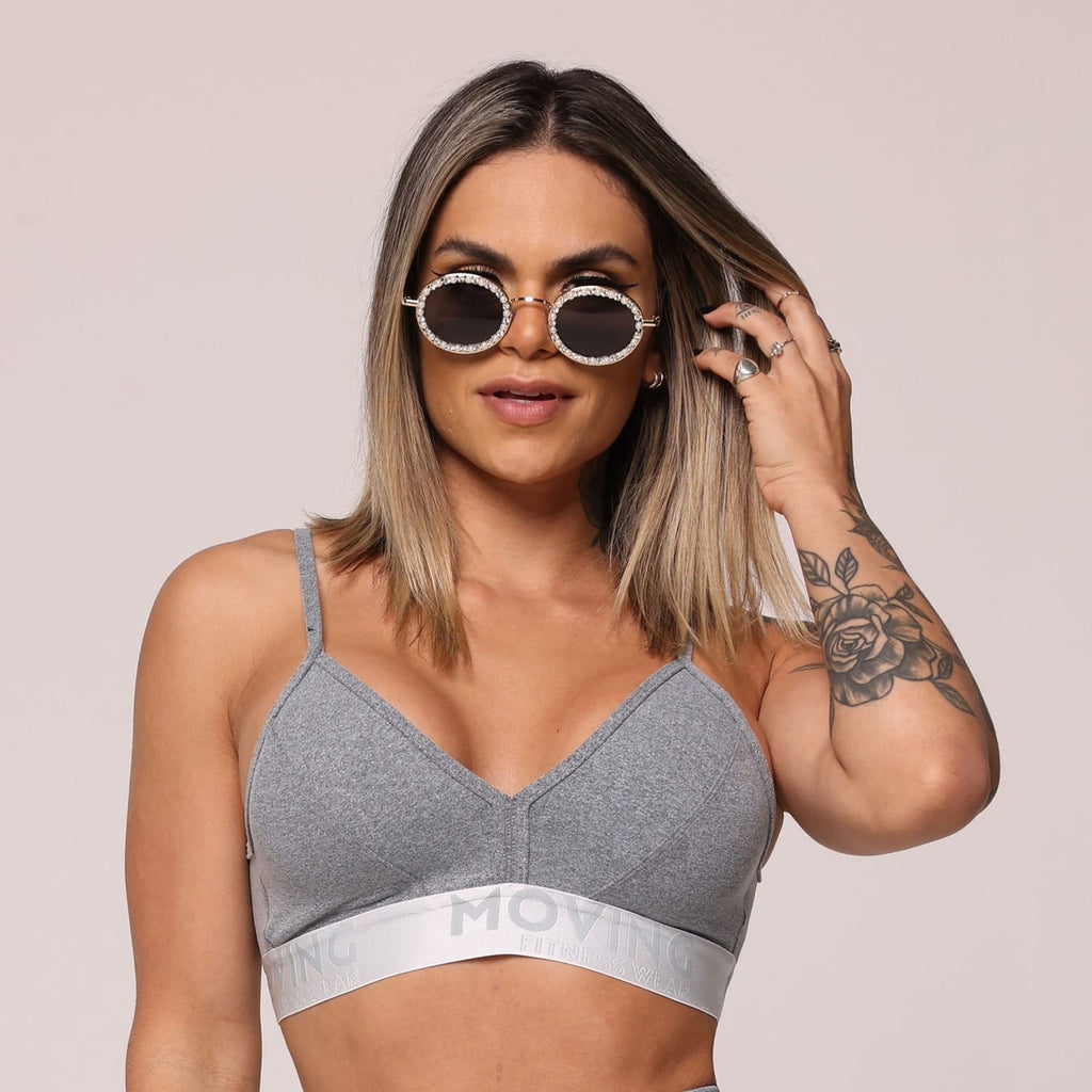 Crop top grey