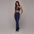 Legging flare navy